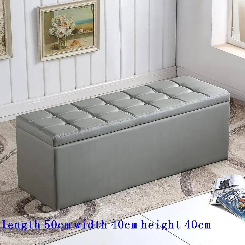 Bancos De Madeira Fauteuil Living Room Werkbank Mueble Vintage Ladder Change Shoes Poef Pouf Kids Furniture Storage Chair |