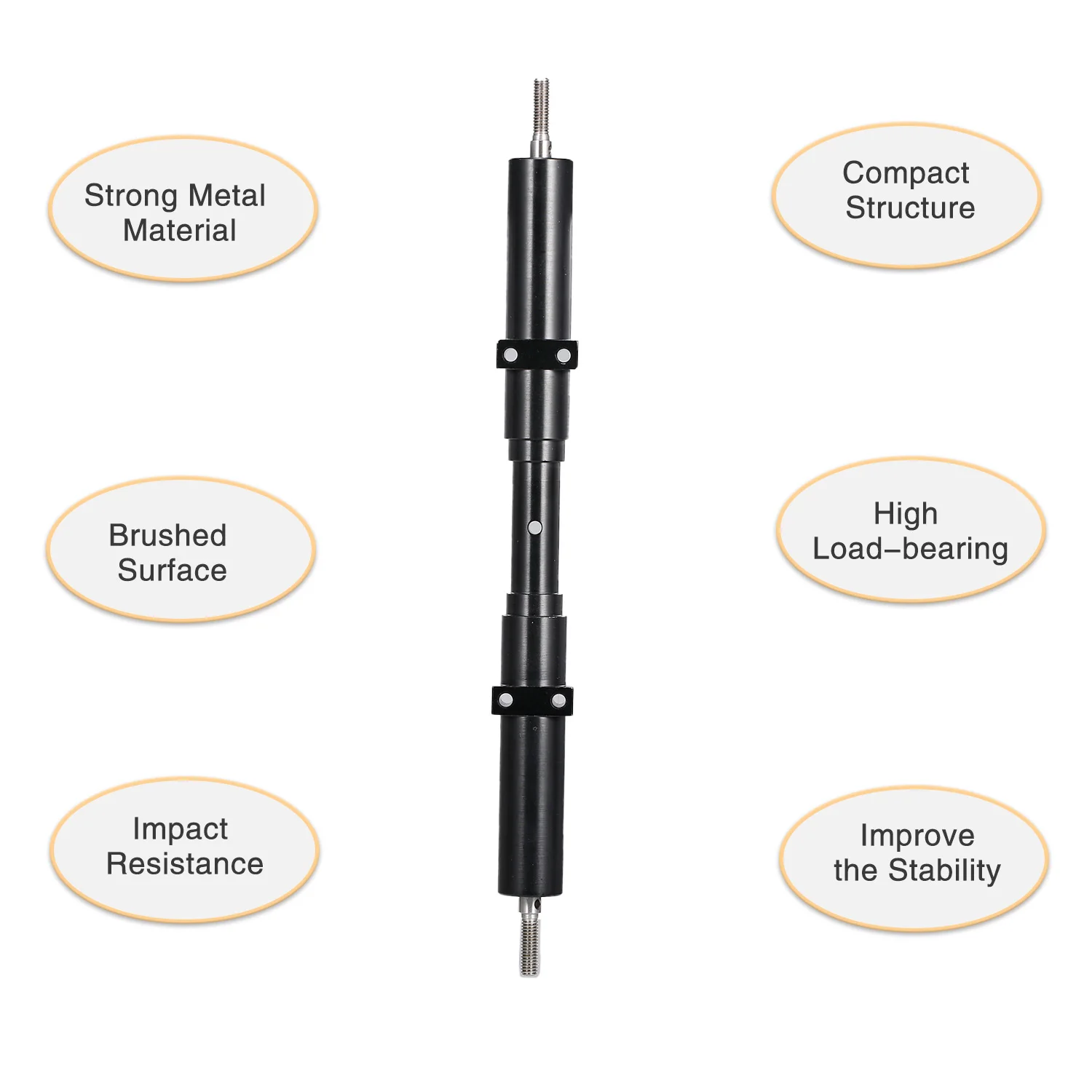 167 мм Металлическая задняя ось колеса неприводная трансмиссионная для Tamiya 1/10 RC