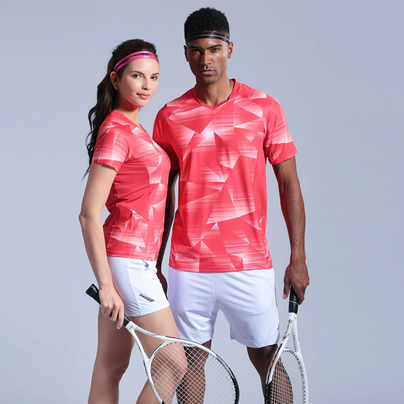 Новые наборы для бадминтона мужчин и женщин Спортивная рубашка одежда тенниса