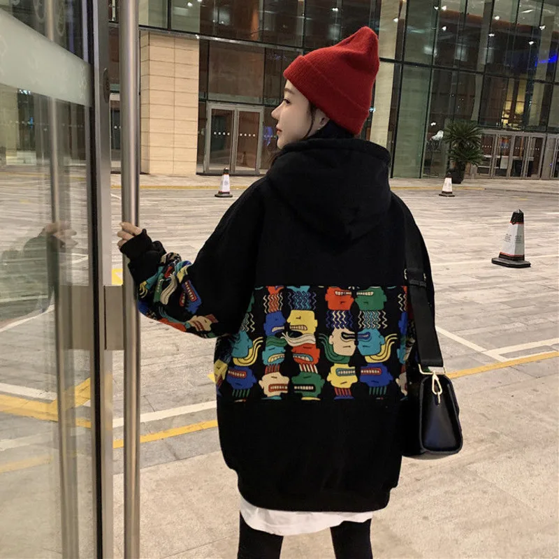 Большой Темный академический эстетический вязаный свитер в стиле аниме женские