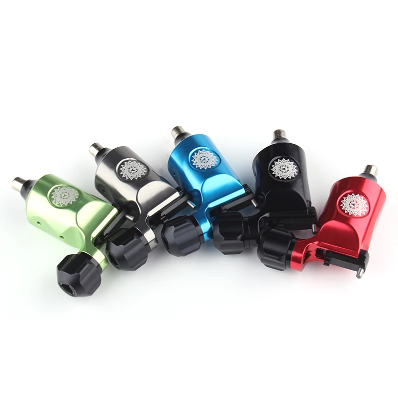 Многоцветная ползунок мотор машина из алюминиевого сплава роторная татуировка