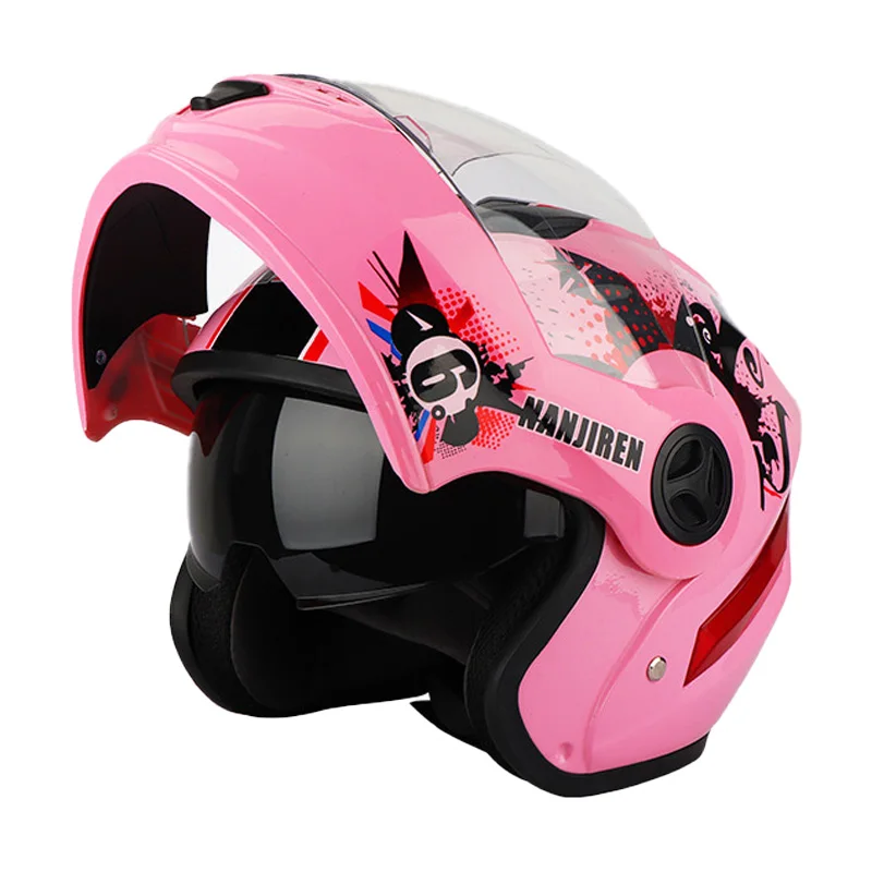 Локомотивный мотоциклетный шлем Серый Полный Летний сезон обычные