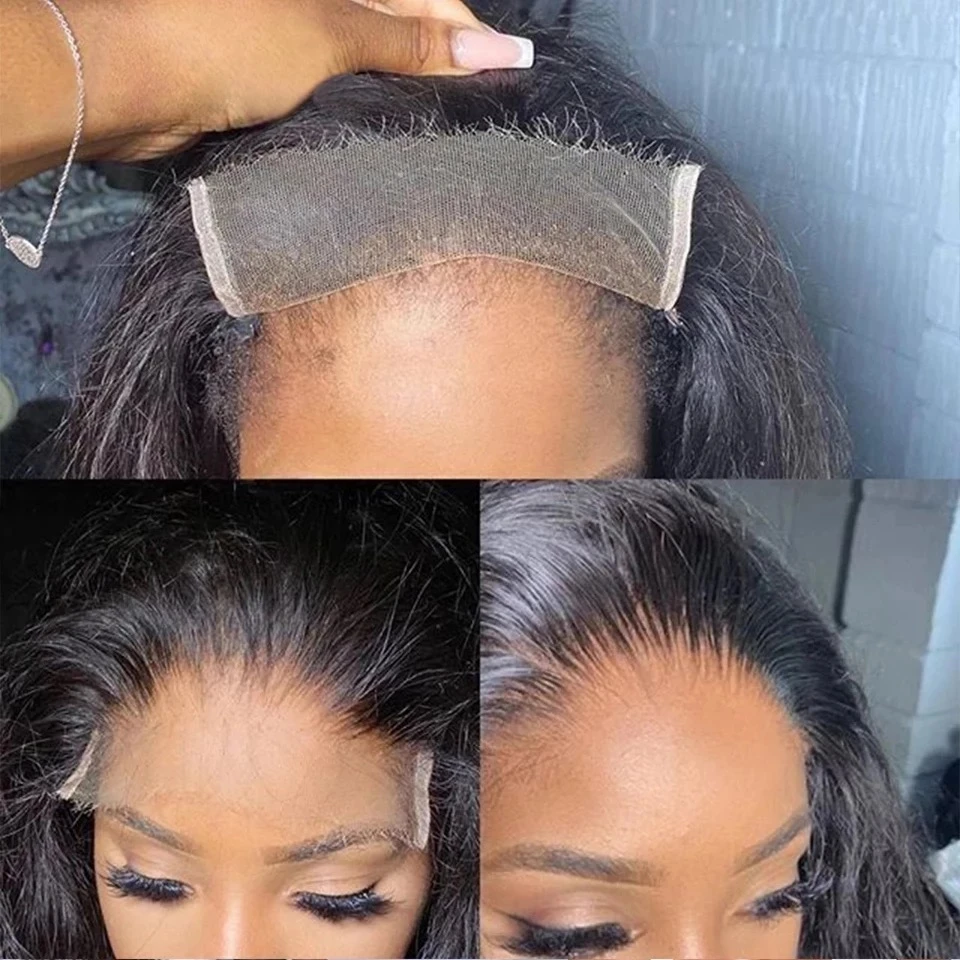 

HD Lace Frontal Closure 5x5 Invisible Lace Pre-plucked With Baby Hair Body Wave Brazilian Remy Human Hair HD Lace Melt Skins