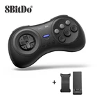 8bitdo M30 Bluetooth геймпад, игровой контроллер с ручкой для Sega Genesis Mega Drive Style для Nintendo Switch PC macOS Android