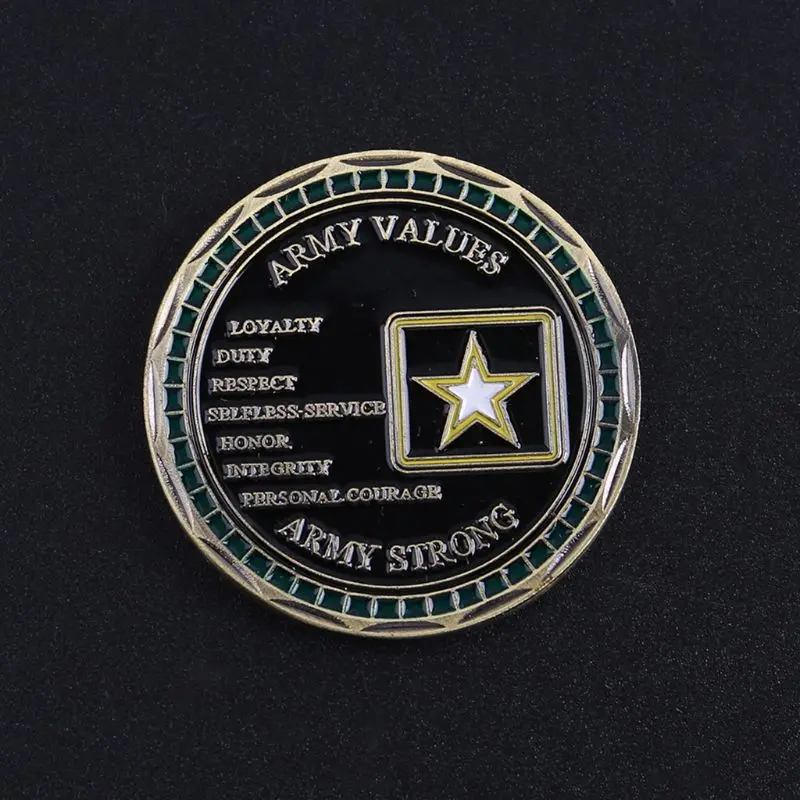 Памятная статуя армии США сувенирная Коллекционная монета коллекционный