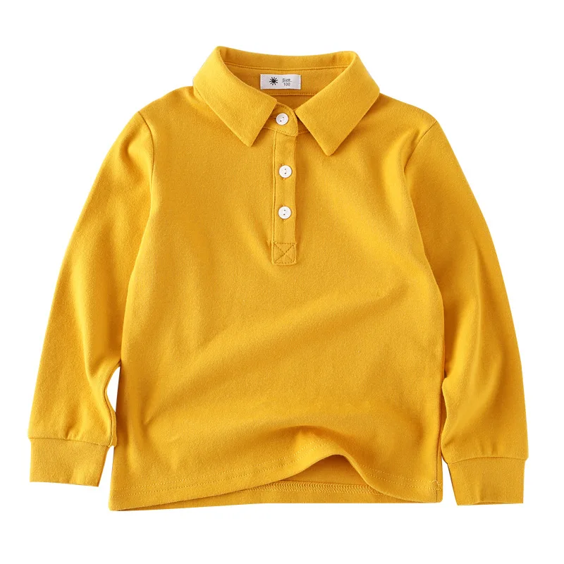 

2020 Ins New Fashion Baby Shirts Autumn Polo Shirts Children Tops Baby Clothing