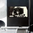 Картина маслом Al Pacino, шрам, холст, скандинавские плакаты и принты, Современная Настенная картина для гостиной