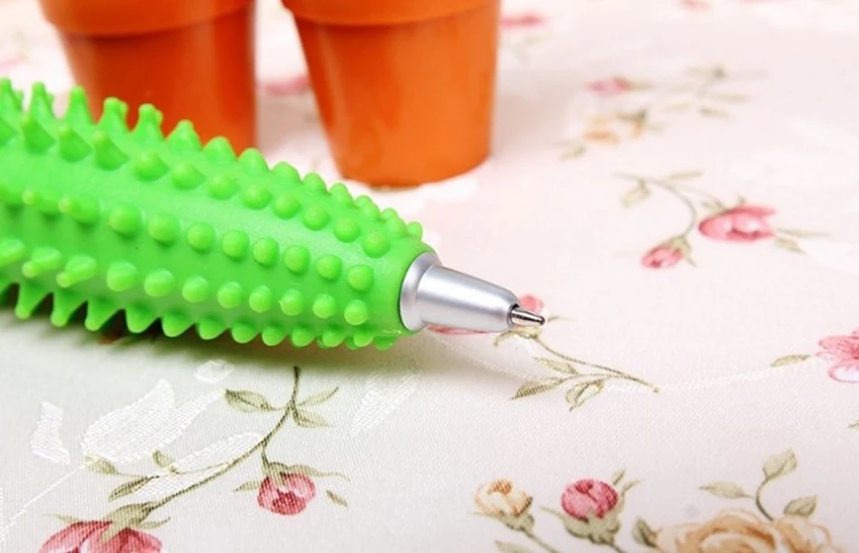 Шариковая ручка с изображением кактуса 1 шт|pen stationery|ball pointpen students |