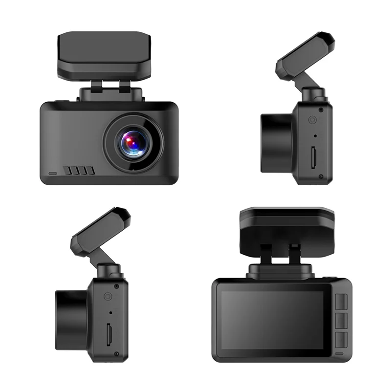 Видеорегистратор OBEPEAK 4K встроенный GPS с координатами скорости Wi Fi G sensor 24 часа
