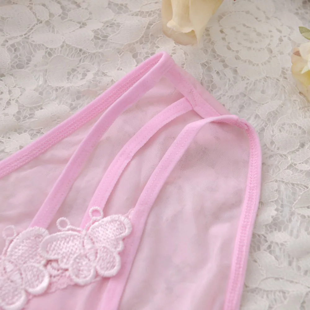 1 шт. сексуальное нижнее белье дышащие полые женские эротические Трусики