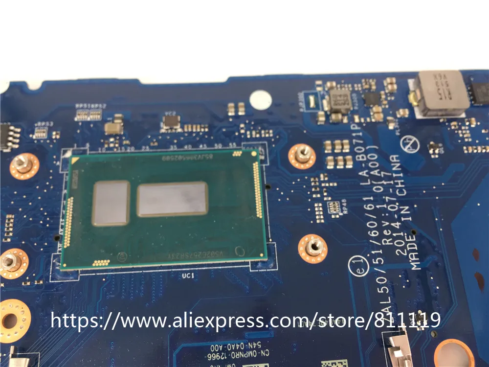 Материнская плата yourui для Dell Latitude 3450 3550 б/у с процессором i5-5200u LA-B071P | Компьютеры и