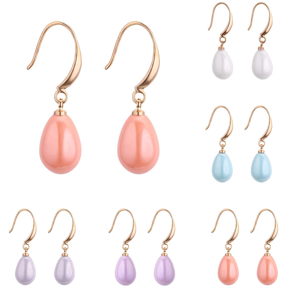Women Pearl Drop Earring Water Sweet Fashion Jewelry Temperament Earrings Elegant Student |