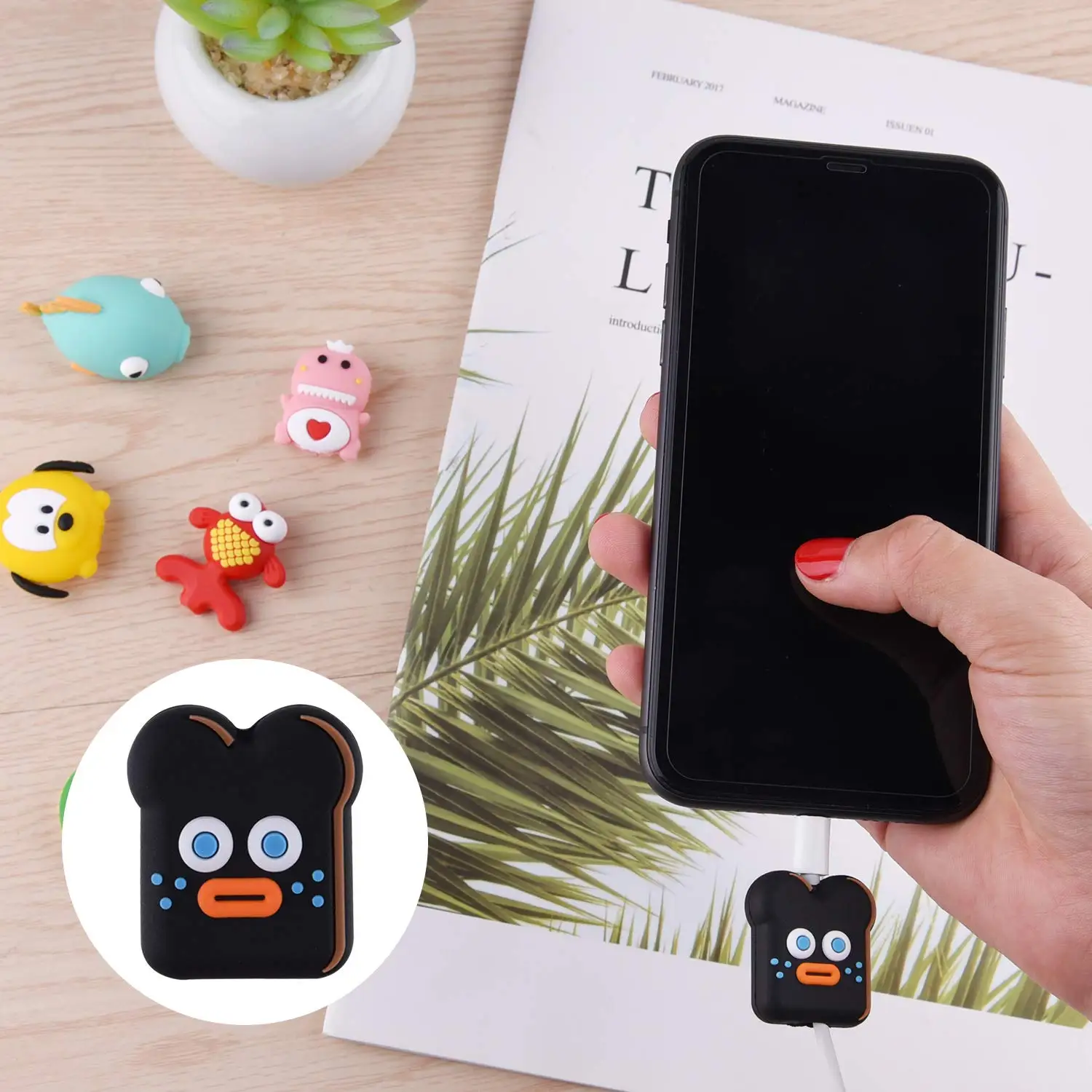 Защитные кабели в виде животных для iPhone/iPad защитный кабель зарядного устройства