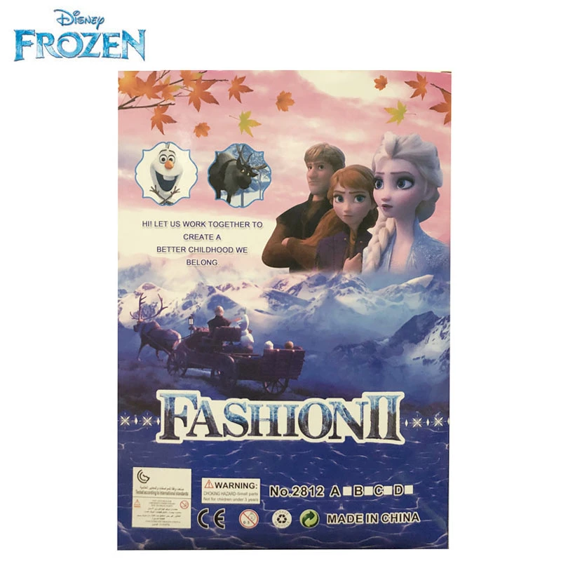2019 Disney Series Frozen 2 Снежная королева Анна Эльза принцесса мультфильм кукла персонаж