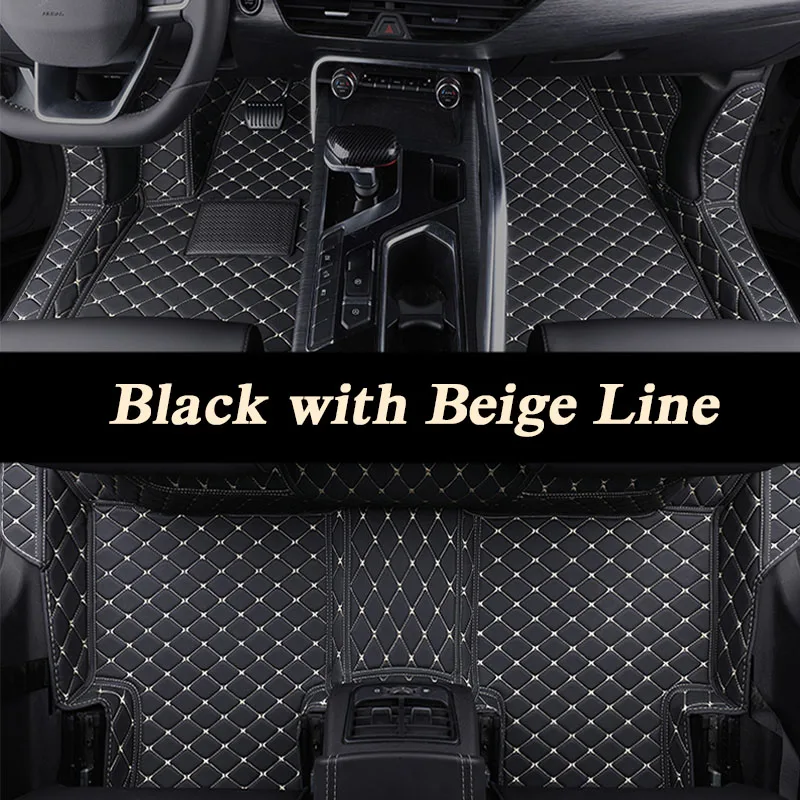 

Car Styling PU Leather Foot Mat For Geely Tugella 2019-Present LHD Floor Carpet Protector Waterproof Pad Auto Internal Accessory