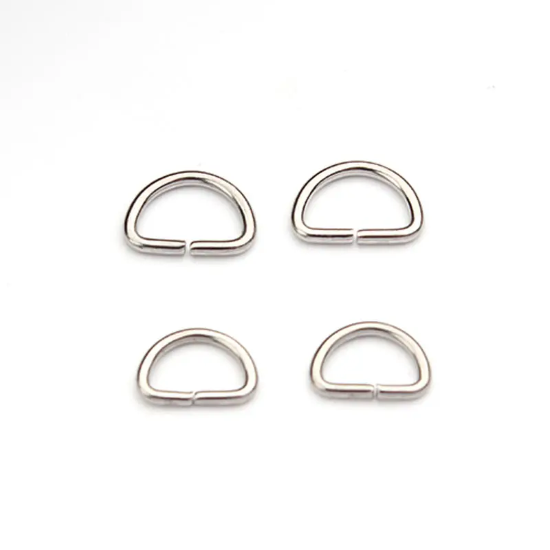 

Ciseng 50pc/lot 11.5x8/13x9mm Stainless Steel Pinch Bail Connector Buckle for Bracelets & Necklaces DIY Jewelry Materials
