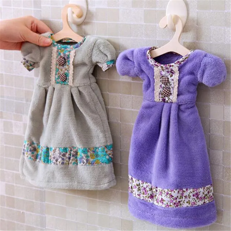 Платье полотенце для рук из микрофибры быстросохнущее Впитывающее Воду сухое