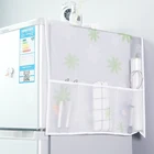 Высококачественная Бытовая Водонепроницаемая Пылезащитная крышка стиральной машины, покрытие холодильника с сумкой для хранения кухонных принадлежностей