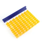 Алфавит, цифры, буквы, форма для выпечки, 3D штамп для печенья, штамп, резак, резак, форма для торта, помадки, сделай сам, желтые резаки, форма для помадки