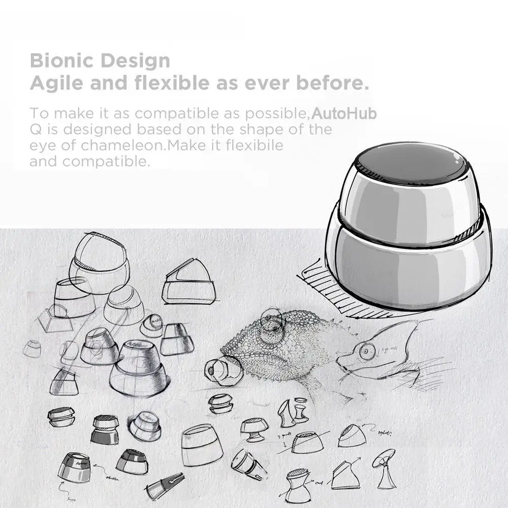 Автомобильный держатель для телефона AutoBot магнитный анодированный алюминиевый