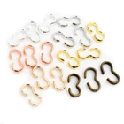 8*4 13*6,5 мм 100 шт.лот 6 видов цветов Подвеска Ожерелье Пряжка застежки соединители браслет для камео ювелирные аксессуары для DIY