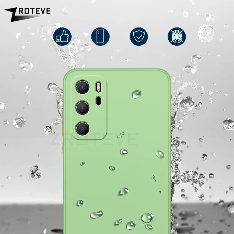 

P40 Pro Case Zroteve Soft Coque For Huawei P40 Lite 5G Plus Liquid Silicone Cover For Huawei Mate 30 20 X P20 Lite P30 Pro Cases