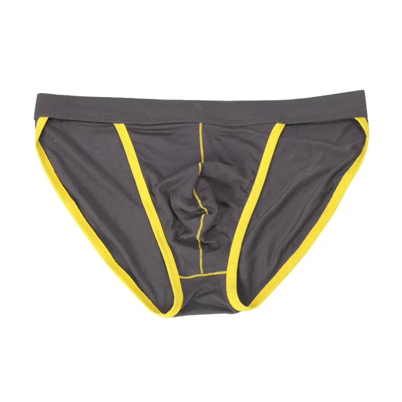 Сексуальное мужское нижнее белье бикини для геев мужские брифы из модала