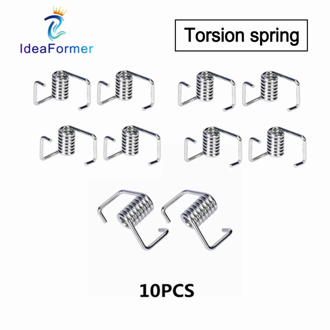 

10Pcs GT2 Timing Belt Locking Torsion Spring Tension Spring For 3D Printer Parts Makerbot Prusa i3 Reprap Ultimaker 2 Printer.