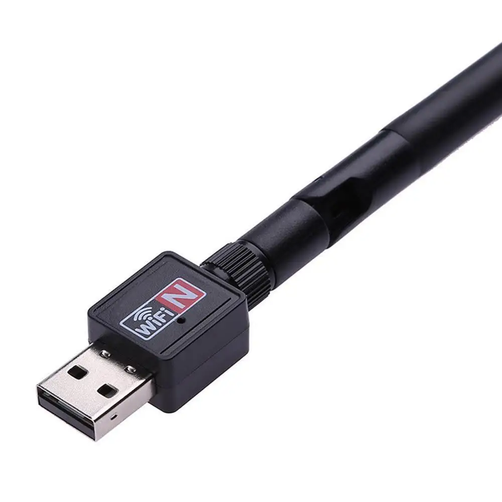 Беспроводной 600 Мбит/с WiFi роутер адаптер USB 2 0 ПК сетевой LAN Карта ключ с антенной
