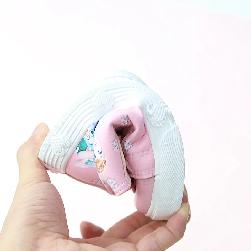 Милая повседневная обувь принцессы Холодное сердце Эльза и ананань мягкая