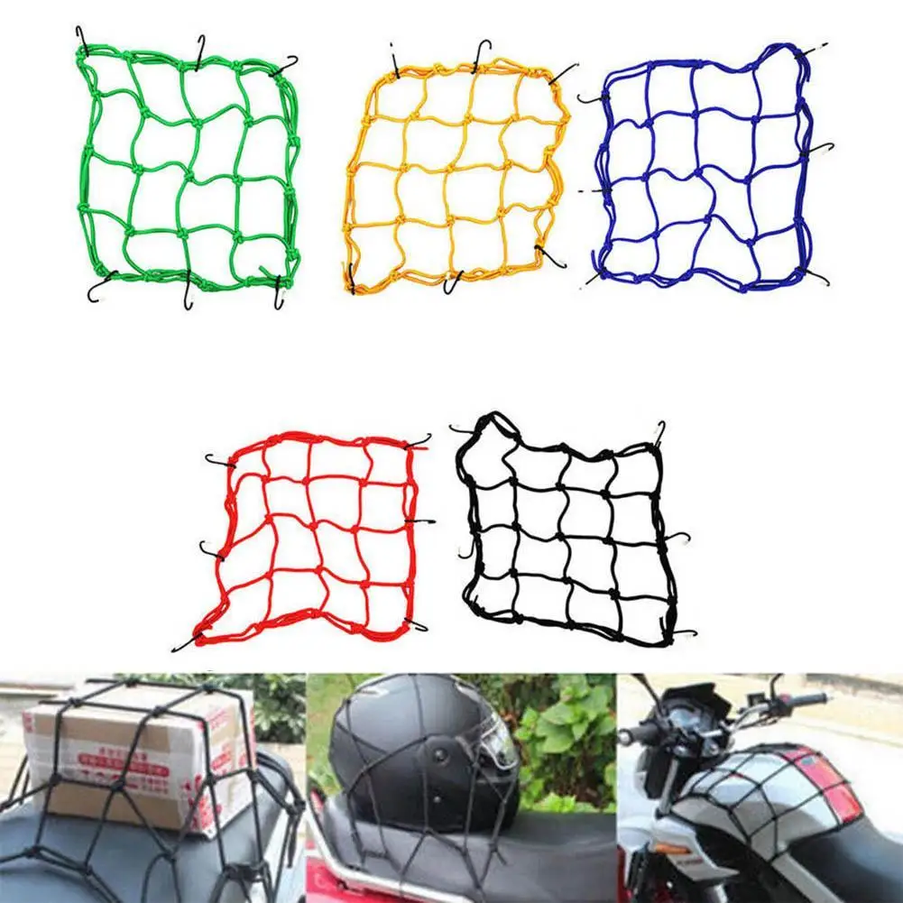 Motorcycle Luggage Net Fuel Tank Mesh for HONDA CBR250R VFR 1200 YAMAHA 400 X300 V-MAX 1700 VMAX1 SEROW225 | Автомобили и