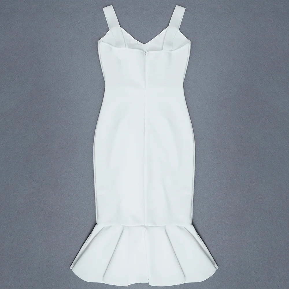 Женское летнее Белое Облегающее Платье-русалка черное красное вечерние ное