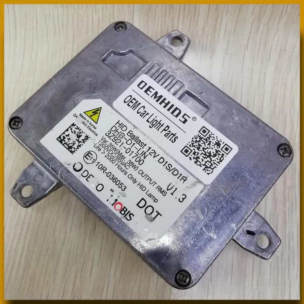 DHB D1 LIN HID балласт б/у оригинальные OEMHIDS для d1s d1r ксеноновая лампа 3Z921 01700 V1.2 V1.3 блок