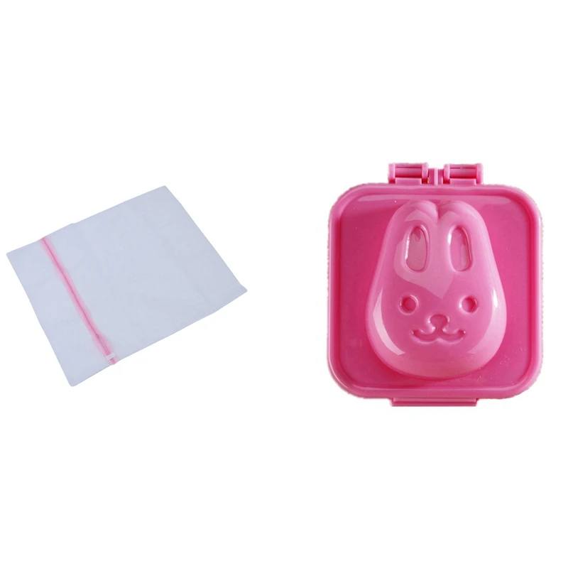 

Laundry Mesh Net Washing Bag 60X50CM & Egg Sushi Nigiri Rice Ball Japanese Bento Mold Egg Mold Roll-Rabbit