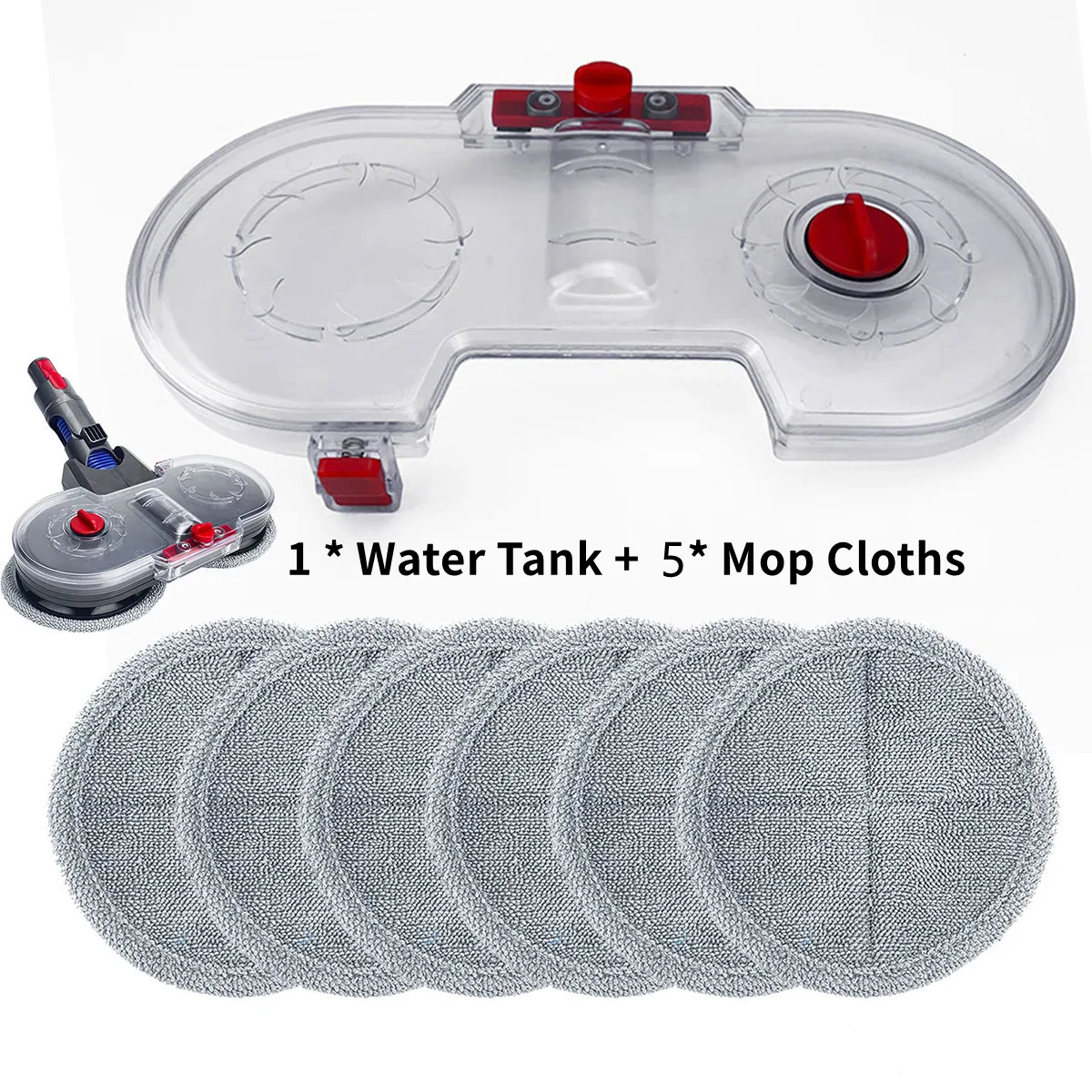1 шт влажных насадка на швабру бытовых аксессуаров с водяным баком Электрический