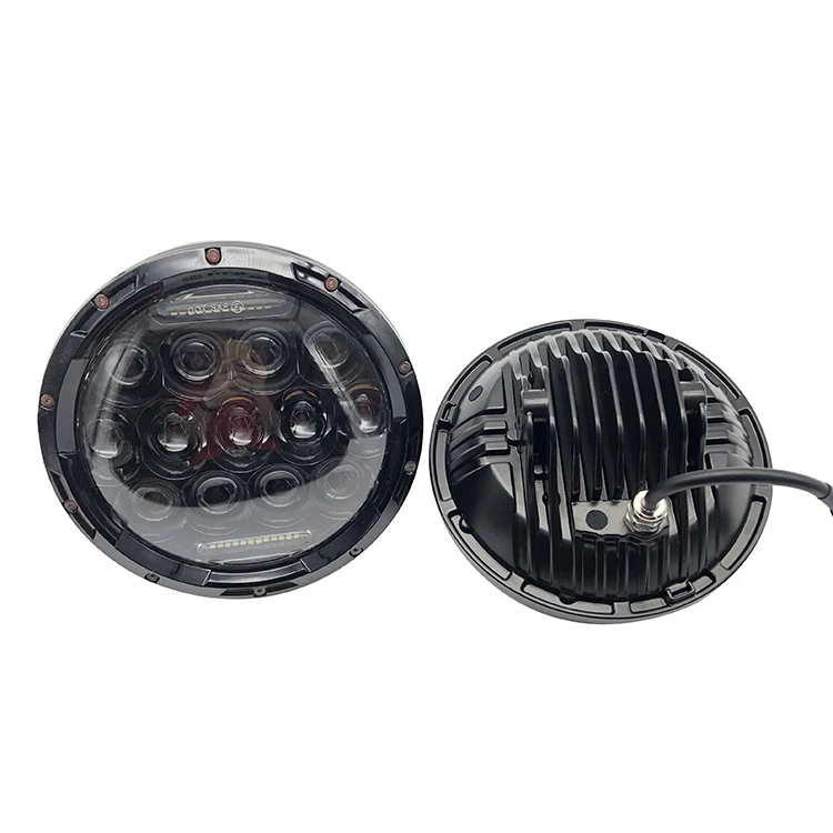 2xFor Lada Niva 7 дюймовый светодиодный головной светильник Hi/ближнего и дальнего света