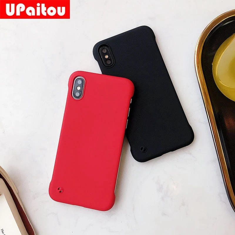 Ультратонкий безрамный чехол UPaitou для Xiaomi Mi 9 SE 9T Pro Redmi K20 Матовый Жесткий из
