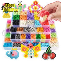 600 11000pcs refill hama beads puzzle 3d handmade magic aquabeads diy water spray beads set ball games children toys for girls