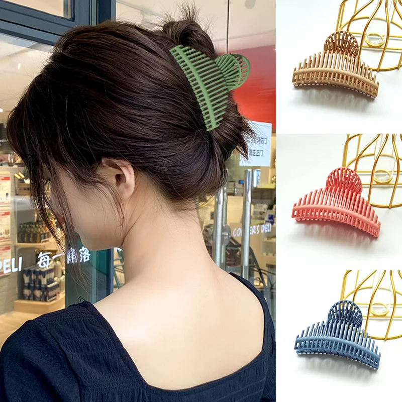 

Hairpin At The Back Of The Head Cute Macaron Color Clip Shark Clip Bath Clip Hairpin For Party Hair Accessories Jewelry Gift