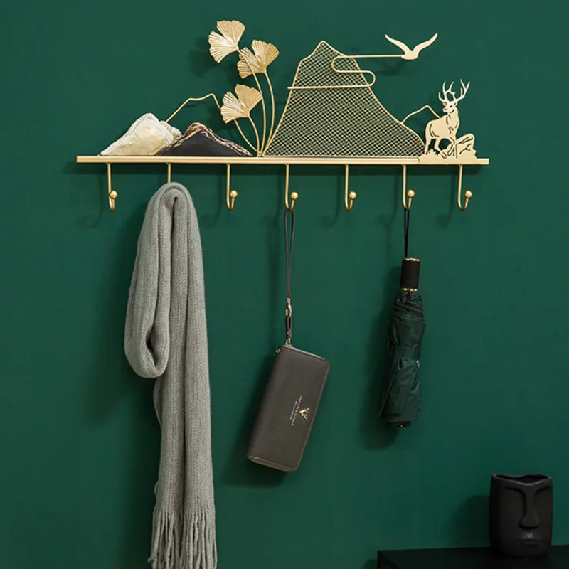 

Creative clothes hook porch wall key hook decoration door storage clothes hook