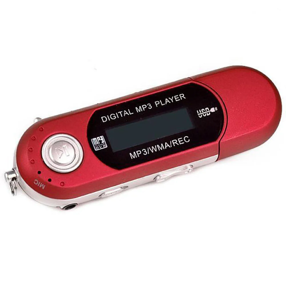 20#8 GB MP3 флеш-диск USB 2,0 lcd мини MP3-плеер с fm-радио Диктофон мини USB флэш цифровой экран lcd