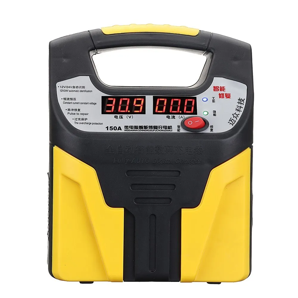 

12V/24V Portable Electric Car Charging Device Automatic Silent Booster 360W