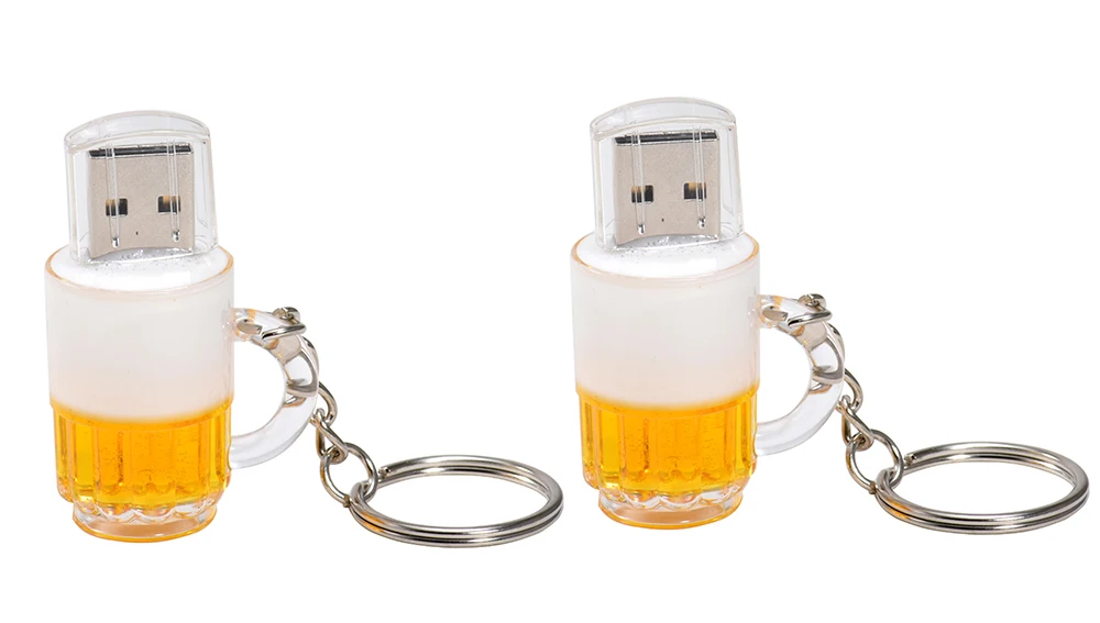 JASTER Горячая Мода креативный мультфильм USB флеш-накопитель 2,0 4 ГБ/8 ГБ/16 ГБ/32 ГБ/64 Гб пивная кружка usb карта памяти