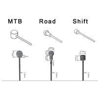 1 72 1 meter bicycle brake shift cable line inner wire shift stainless steel derailleur core mountain bike cycling accessories