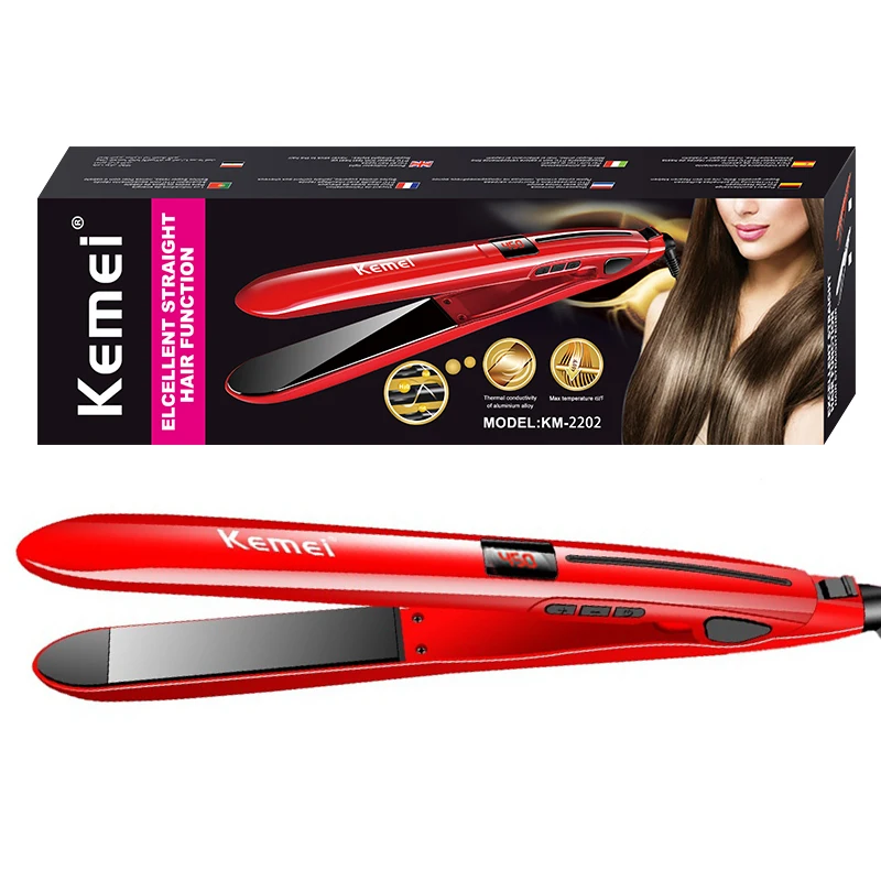 Выпрямитель для волос 450F профессиональный утюжок с ЖК дисплеем быстрое