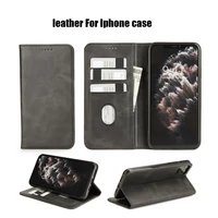 magnetic flip leather wallet phone case for iphone 13 pro max 12 pro xs max 11 pro max xr 78plus business luxury wallet case