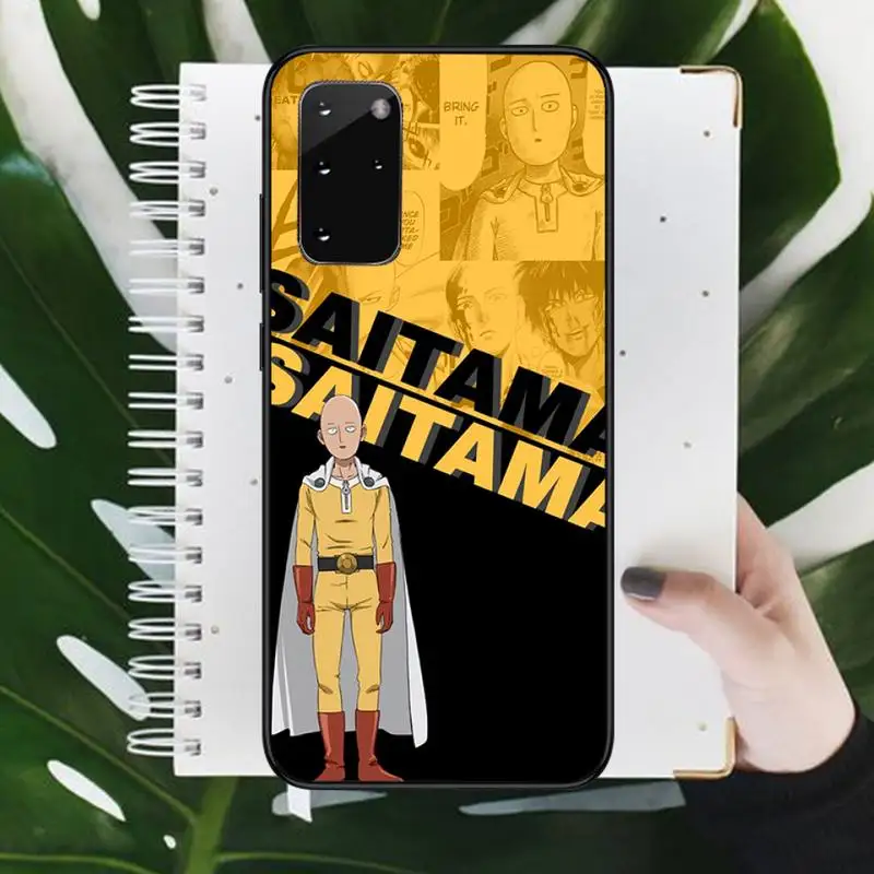 

One Punch Man Anime Phone Case For Samsung galaxy S 7 8 9 10 20 edge A 6 10 20 30 50 51 70 note 10 plus