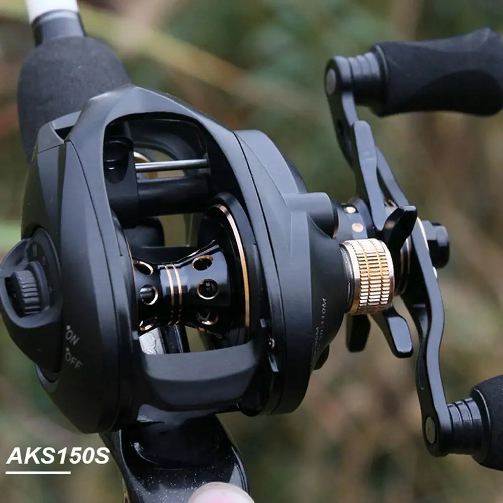 

Fishing Reel Full Metal Baitcasting Reel High Speed Shallow Deep Spool Reinforced UltraLight Portable Professional Fishing Reel