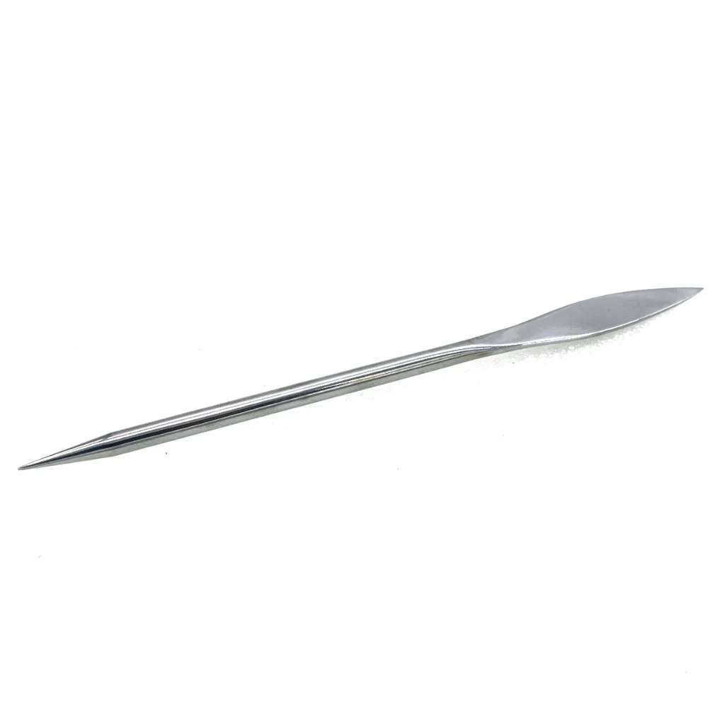 

150MM Tungsten Steel Agate Burnisher Double Used Sharp Tip and Leaf-Shaped Polishing For Gold And Sliver Jewelry Tool