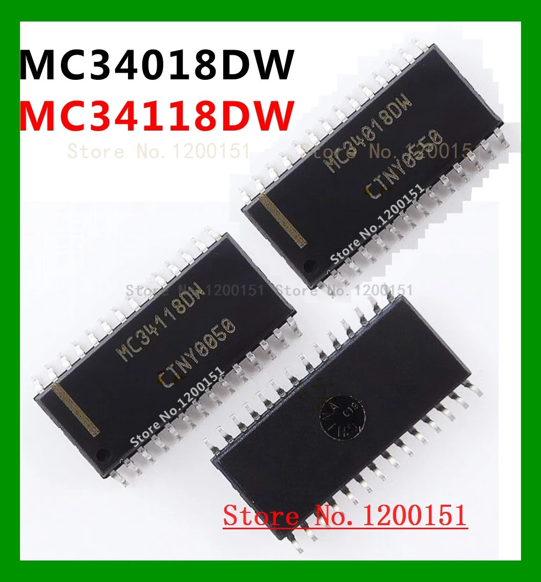 

MC34018DW MC34118DW MC34018L MC34118L SOP-28 MC34018P MC34118P DIP28